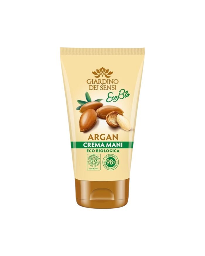 Cremă de mâini GIARDINO DEI SENSI cu argan organic 75ml - imagine 1