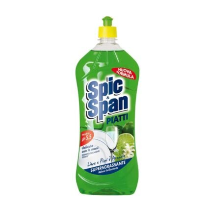 Detergent de vase Spic&Span Lime si Flori de Portocal 1l