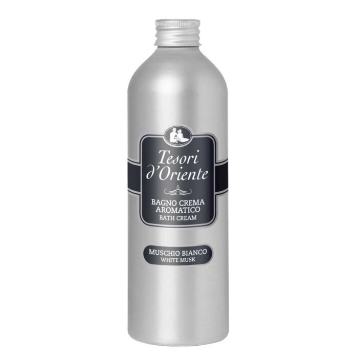 Crema de baie Tesori D’Oriente MUSCHIO BIANCO 500ml - imagine 1