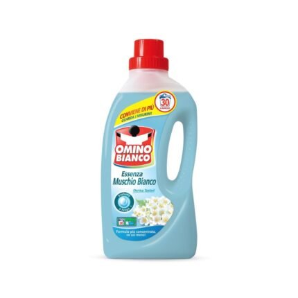 Detergent rufe OMINO BIANCO Esența de mosc alb 30 de spalari