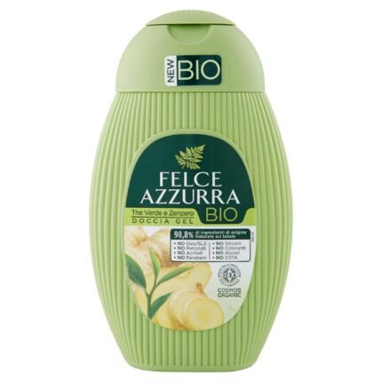 Gel De Dus BIO Felce Azzurra Ceai verde si Ghimbir 250ml