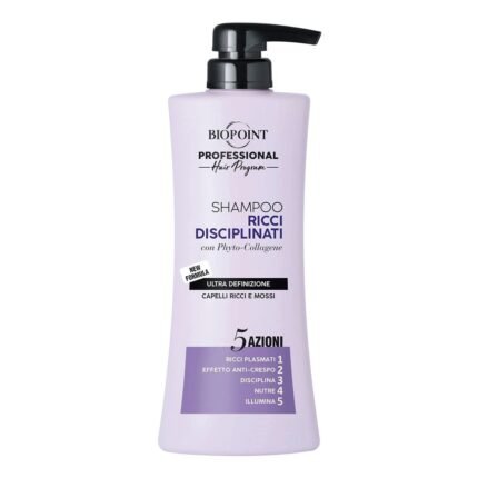 Sampon Professional Biopoint Par Cret si Ondulat 400ml