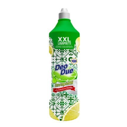 Detergent vase Deo Due dublu concentrat cu lamai siciliene 1L