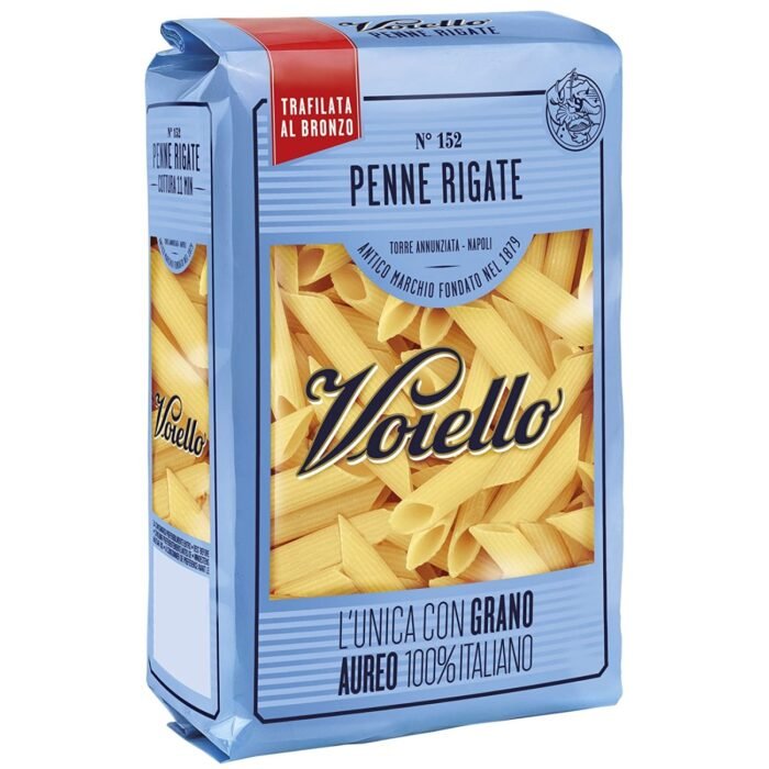 Paste italiene Voiello Mezze Penne Rigate 500 gr - imagine 1