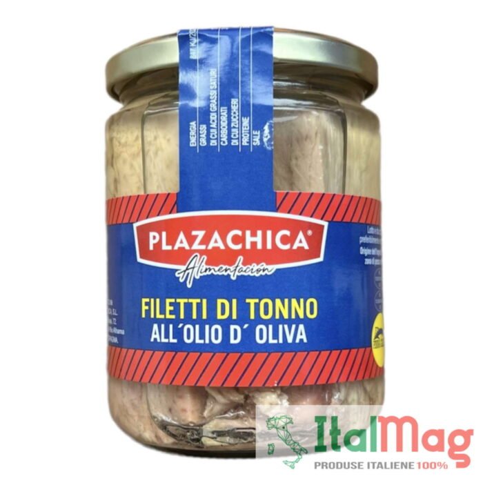 Conserva Plazachica filet de ton in ulei de masline 445g - imagine 1