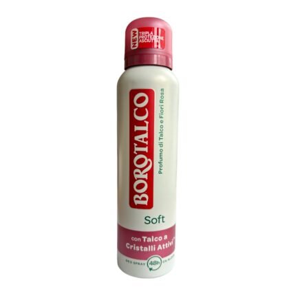 Deodorant spray Borotalco talc și flori roz 150ml