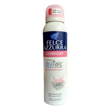 Deodorant Felce Azzurra Comfort cu lapte hidratant 48h 150ml