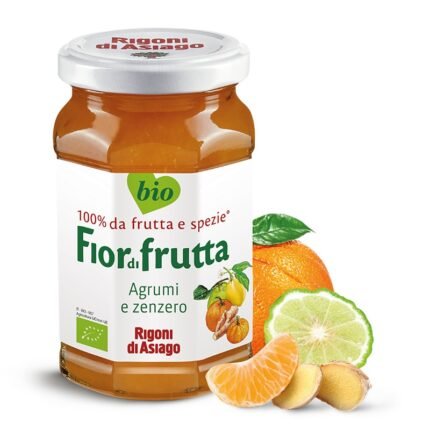 Dulceata RIGONI di ASIAGO BIO cu citrice și ghimbir 330gr
