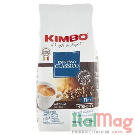 Cafea KIMBO Espresso Classico boabe 1kg