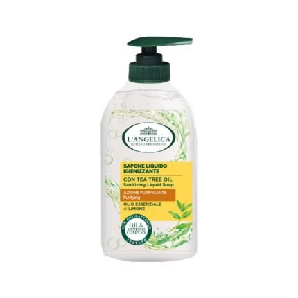Săpun lichid L’Angelica cu ulei esențial de lămâie 300ml