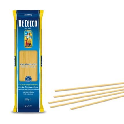 Paste Spaghetti n12 De Cecco 1kg