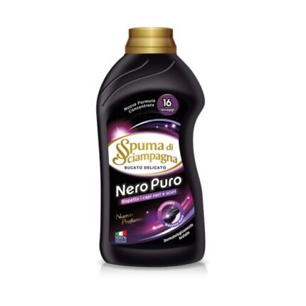 Detergent de rufe lichid Spuma di Sciampagna Nero Puro 16 spalari
