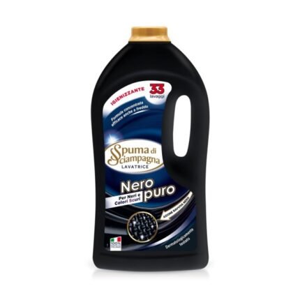 Detergent lichid Spuma di Sciampagna Nero Puro 36 spalari