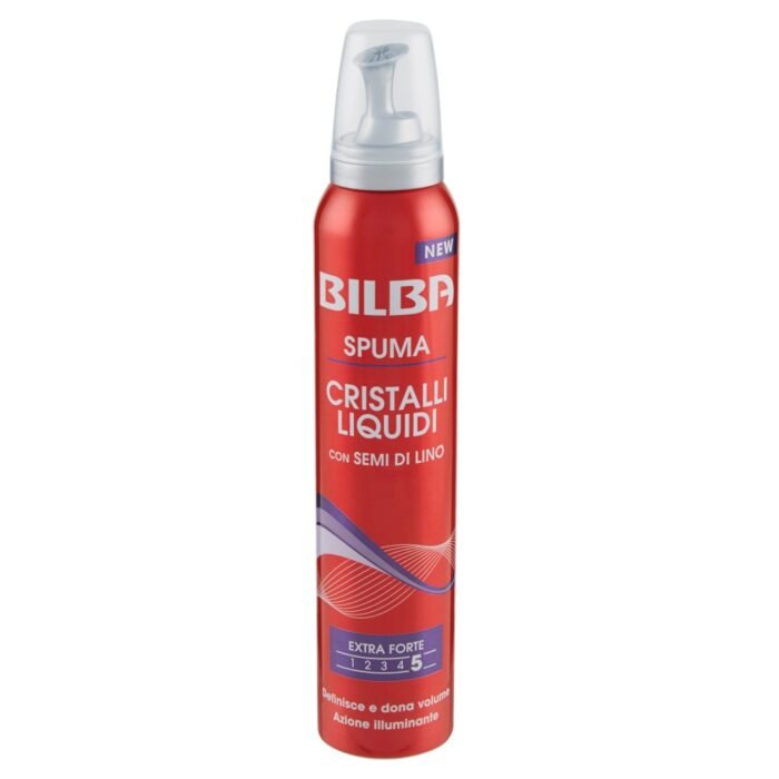 Spuma de par BILBA extra forte cu seminte de in 200ml - imagine 1