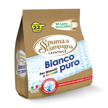 Detergent Praf Spuma di Sciampagna Bainco Puro 22 Spalari