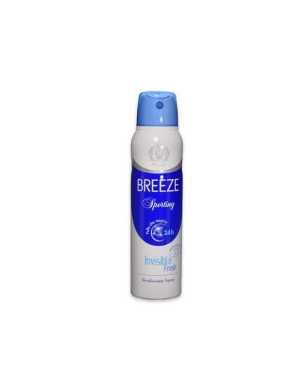Deodorant Spray BREEZE Sporting Invisibile Fresh 150ml