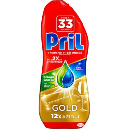 Detergent pentru masina de spalat vase Prill Gold Lamaie si Lime 600ml