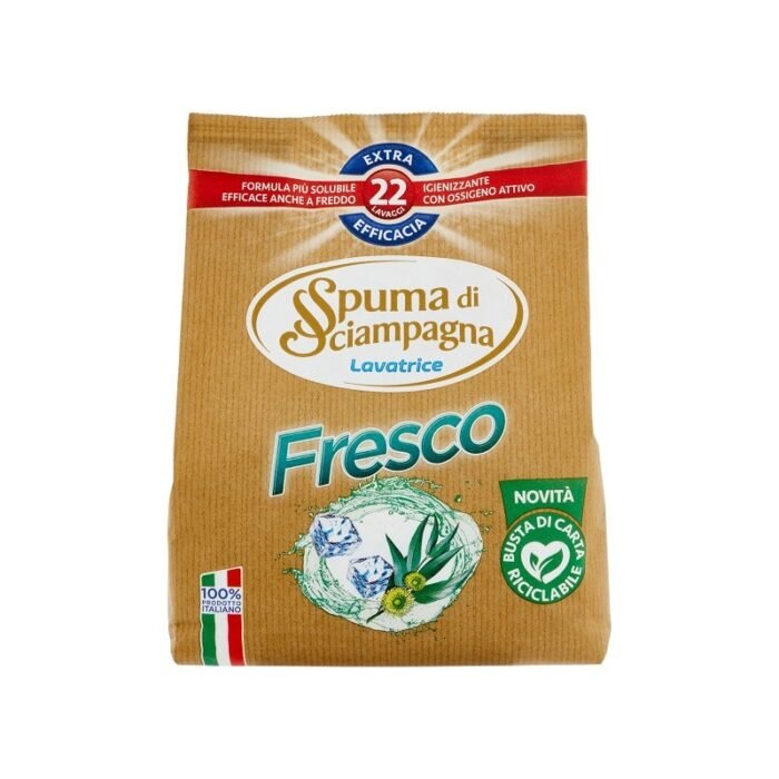 Detergent Praf Spuma di Sciampagna Fresco 22 Spalari - imagine 1