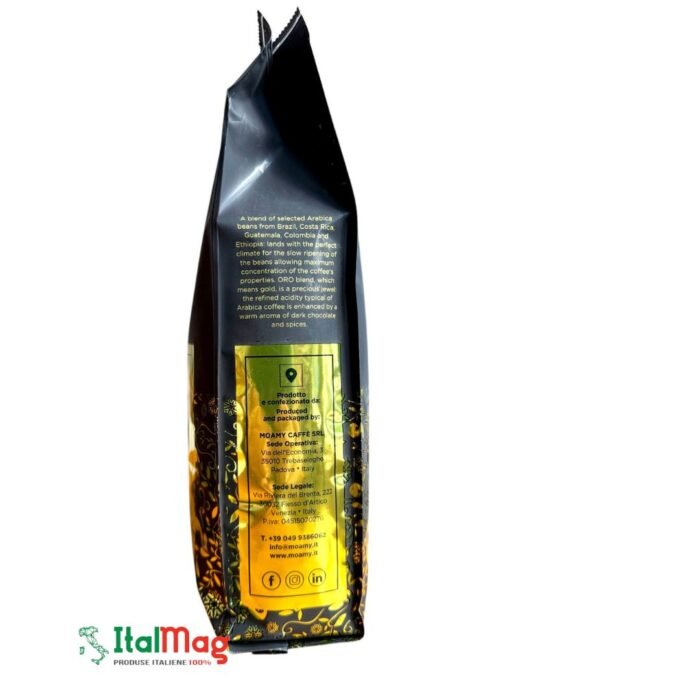 Cafea boabe MOAMY Qualita Oro Aroma di Poesia 1kg - imagine 2