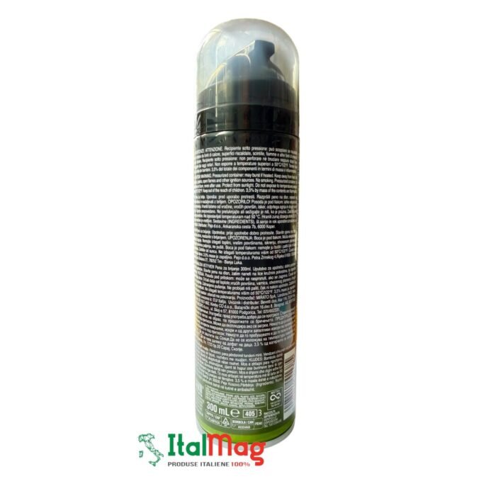 Spumă de ras MALIZIA VETYVER calmantă și emolientă cu aloe vera 300 ml - imagine 2