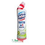 Gel de curățare toaletă Lysoform Lime All in 1 750 ml